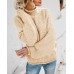 Apricot Womens Turtleneck Oversized Sweaters Batwing Long Sleeve Pullover Loose Chunky Knit Jumper